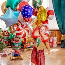 PARTYDECO Balon Elf Stojacy Foliowy 32X75 Cm