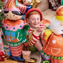 PARTYDECO Balon Elf Stojacy Foliowy 32X75 Cm