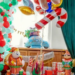 PARTYDECO Balon Elf Stojacy Foliowy 32X75 Cm