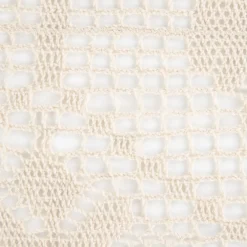 HOMLA Bieznik Crochet Szydelkowy Bezowy 40X160 Cm