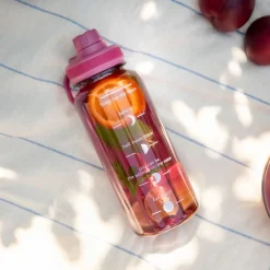 HOMLA Butelka Lunare Z Miarka Rozowa 0,95 L