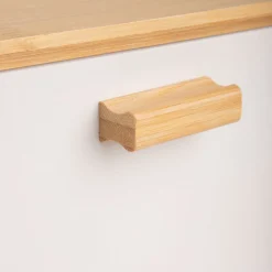 HOMLA Chlebak Bambou Smietankowy 35X23 Cm