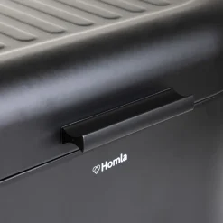 HOMLA Chlebak Enize Czarny 33X18X15 Cm