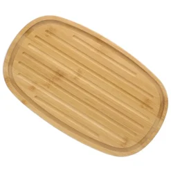 HOMLA Chlebak Nores Z Bambusowa Pokrywka 37X22X14 Cm