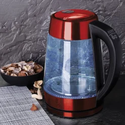 BERLINGER HAUS Czajnik Elektryczny Burgundy Z Regulacja Temperatury 1,7 L