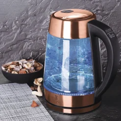 BERLINGER HAUS Czajnik Elektryczny Rose Gold Z Regulacja Temperatury 1,7 L