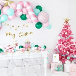 PARTYDECO Dekoracja Stars Do Muffinek Zlote Gwiazdki 6 Szt. 11,5 Cm