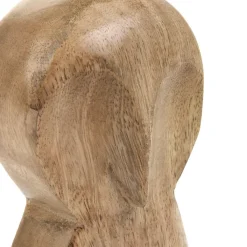 HOMLA Dekoracja Stojaca Abbou Sowa Z Drewna Mango 8X5,5X19 Cm