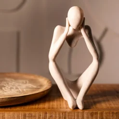 HOMLA Dekoracja Stojaca Roche Mysliciel 11,5X9,5X23,5 Cm