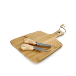 HOMLA Deska Bambou Z Zestawem Nozy 26X19 Cm