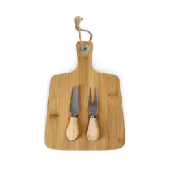 HOMLA Deska Bambou Z Zestawem Nozy 26X19 Cm