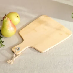 HOMLA Deska Bambou Z Zestawem Nozy 26X19 Cm