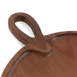 HOMLA Deska Mooka Do Serwowania Okragla 40X30 Cm