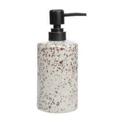 HOMLA Dozownik Amity Ceramiczny Bezowy 7.6X7.6X 18 Cm