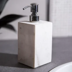 HOMLA Dozownik Nylla Z Marmuru 7,6X7,6X17,7 Cm