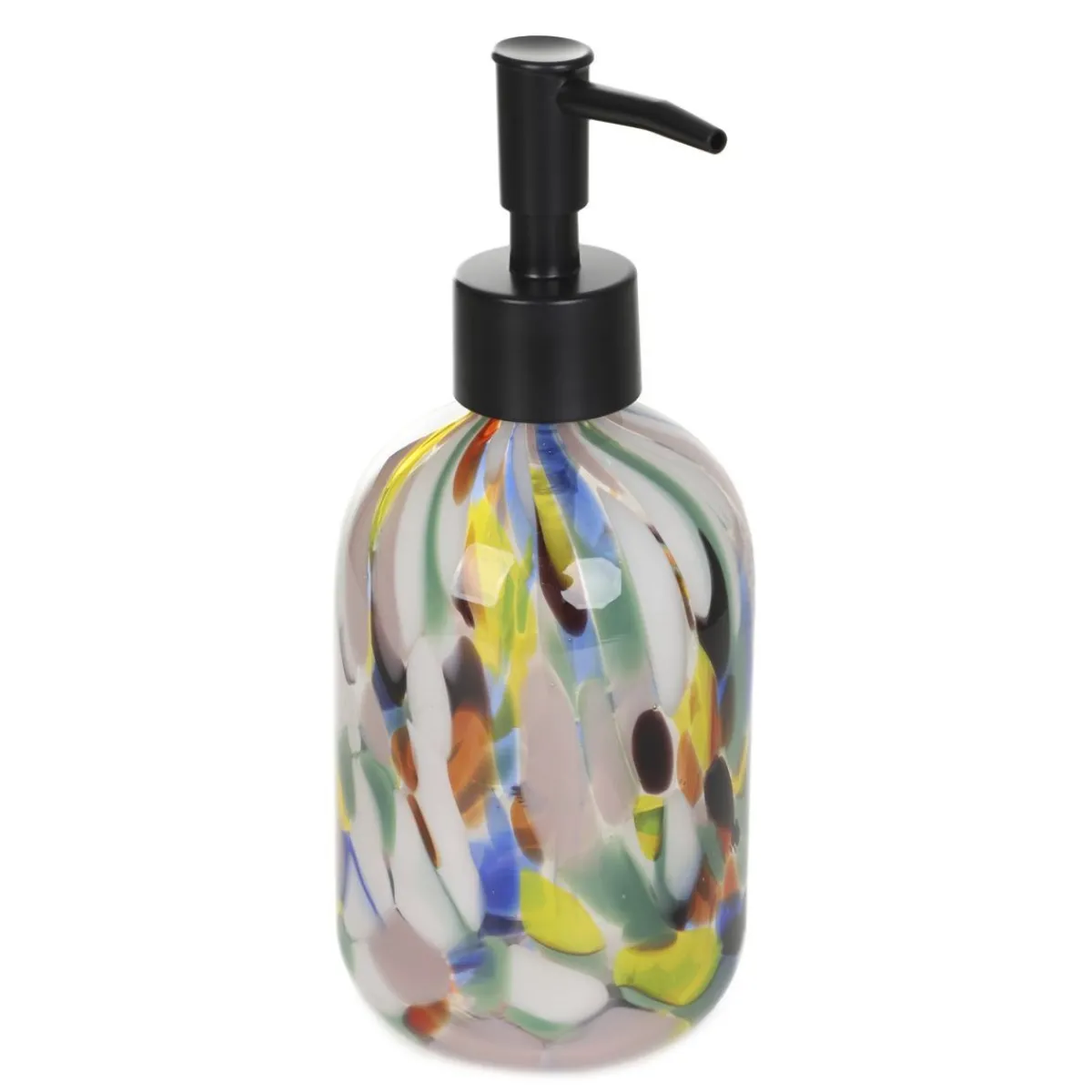 HOMLA Dozownik Rhory W Kolorowe Wzory 7.5X7.5X18 Cm