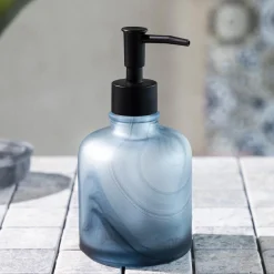 HOMLA Dozownik Saffie Czarny 8,4X8,4X16,8 Cm