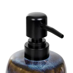 HOMLA Dozownik Zinny Niebieski 8X8X 17.5 Cm