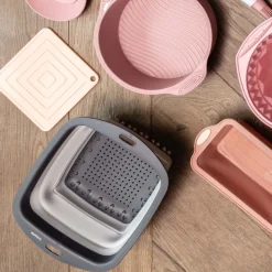 HOMLA Durszlak Easy Cook Skladany Kwadratowy