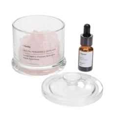 HOMLA Dyfuzor Zapachowy Serenity Rose & Linen Cotton 210 G + 10 Ml