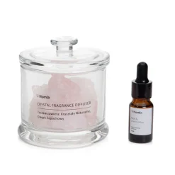 HOMLA Dyfuzor Zapachowy Serenity Rose & Linen Cotton 210 G + 10 Ml