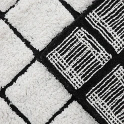 HOMLA Dywanik Dina Czarno Bezowy 50X80 Cm