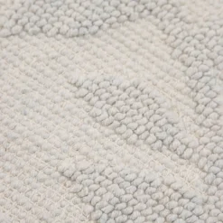 HOMLA Dywanik Lazienkowy Chelli Zakardowy Bezowy W Listki 50X70Cm