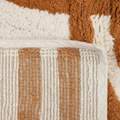 HOMLA Dywanik Lazienkowy Denise Bezowo-Karmelowy 50X80 Cm