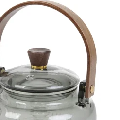 HOMLA Dzbanek Kallie Z Drewniana Raczka 1 L