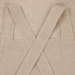 HOMLA Fartuch Dzieciecy Monez Crossback Domieszka Lnu Bezowy 40X60Cm