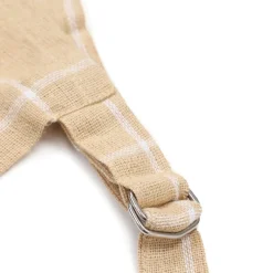 HOMLA Fartuch Kuchenny Morgan Bezowy W Krate 60X80 Cm