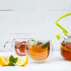 VIALLI DESIGN Filizanka Amo Z Podwojna Scianka 220 Ml