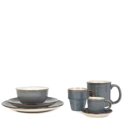 HOMLA Filizanka Larisa Do Espresso Ze Spodkiem Szara 0,08 L