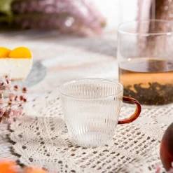 HOMLA Filizanka Mabelle Z Bursztynowym Elementem 0,12 L