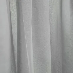 HOMLA Firanka Adi Z Pomponikami Szara 140X250 Cm