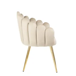 HOMLA Fotel Lana Welurowy 56X55X83 Cm