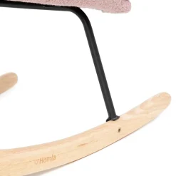 HOMLA Fotel Lunnie Bujany W Tkaninie Teddy Boucle 67X78X92 Cm