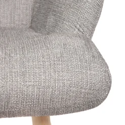 HOMLA Fotel Moss Pop W Tkaninie Ciemnobezowy 72X73X96Cm