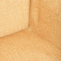HOMLA Fotel Moss Pop W Tkaninie Musztardowy 72X73X96Cm