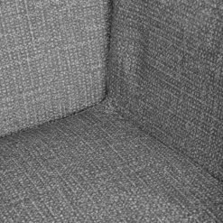 HOMLA Fotel Moss Pop W Tkaninie Szary 72X73X96Cm