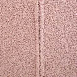 HOMLA Fotel Moss Teddy Boucle Bujany Rozowy W Tkaninie Teddy Boucle 72X73X92 Cm