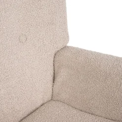 HOMLA Fotel Moss Teddy Boucle W Tkaninie Teddy