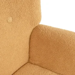 HOMLA Fotel Moss Teddy Boucle W Tkaninie Teddy