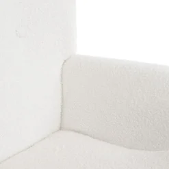 HOMLA Fotel Moss Teddy Boucle W Tkaninie Teddy