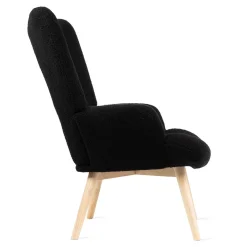 HOMLA Fotel Moss Teddy Boucle W Tkaninie Teddy