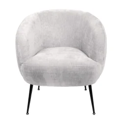 HOMLA Fotel Pallstol Szenilowy Szary 72X70X74Cm