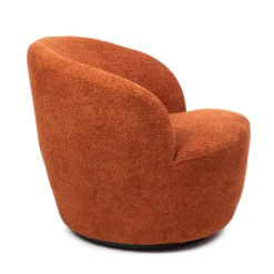 HOMLA Fotel Svingen Obrotowy Ceglasty 65.5X77X69Cm