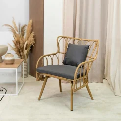 HOMLA Fotel Torvi Pleciony 72X67X84 Cm