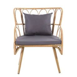 HOMLA Fotel Torvi Pleciony 72X67X84 Cm