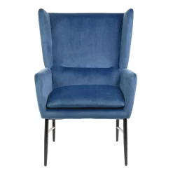 HOMLA Fotel Vinder Granatowy 97X67X73 Cm